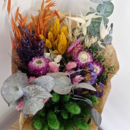 Ramos de flores preservadas