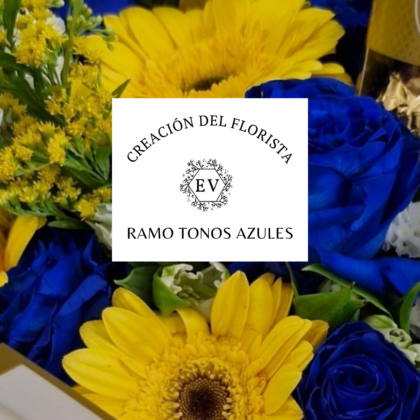 Ramo natural azul