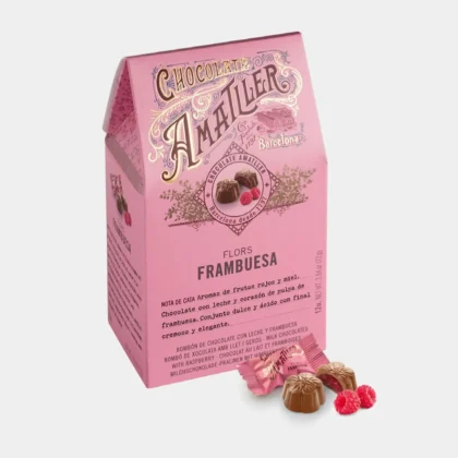Bombones Amatller Flores Frambuesa 72g
