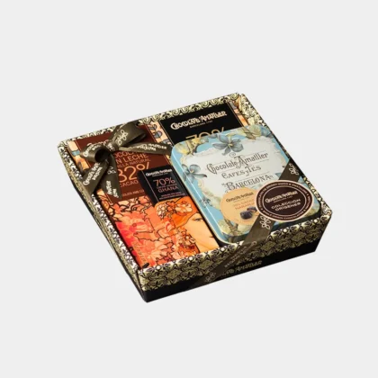 Cesta chocolates Amatller surtidos 230g