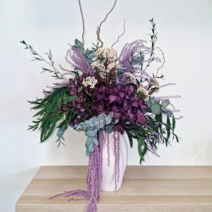 Ramo Flor Preservada Modelo "Lavanda y Arena"